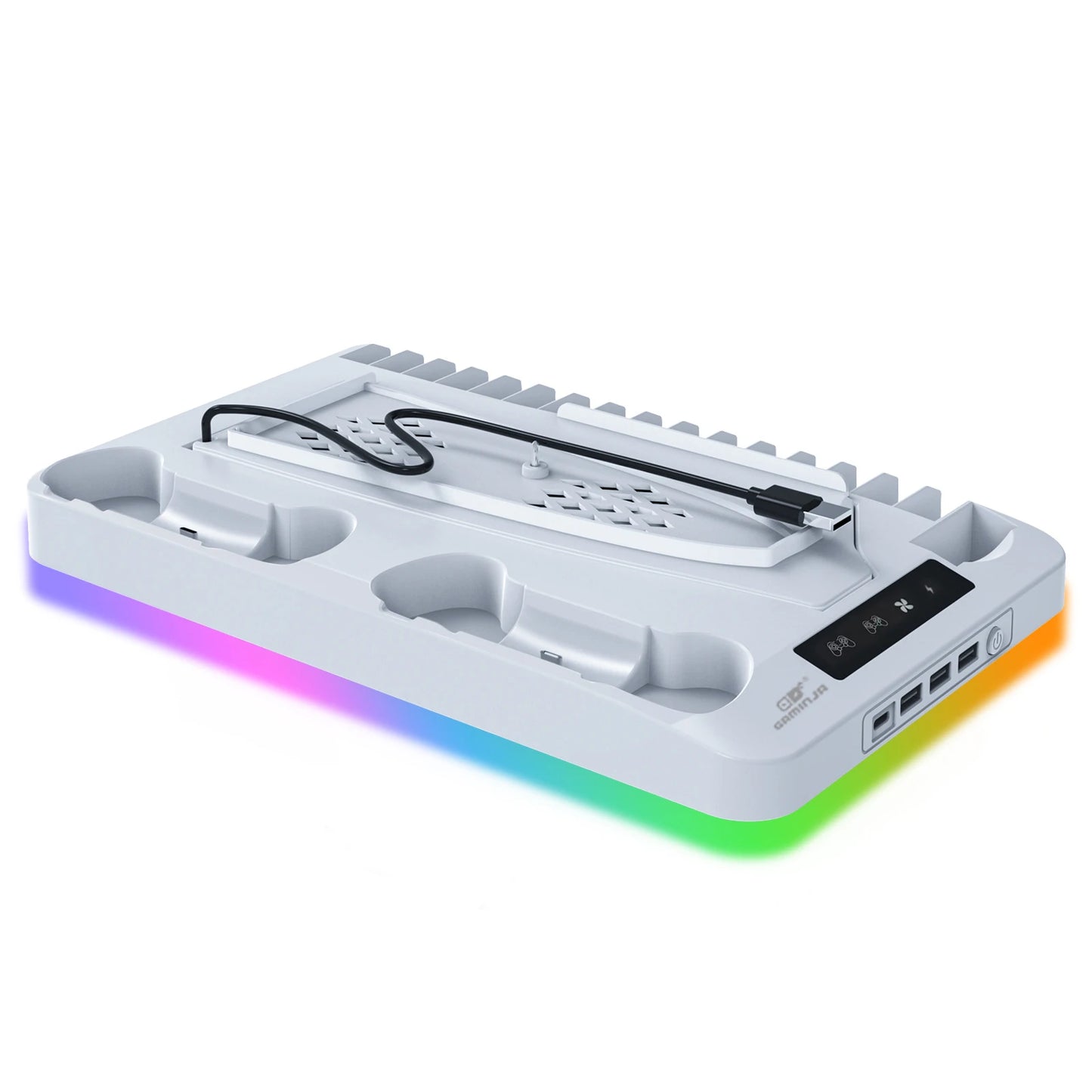 Base de refrigeracion  RGB para PS5
