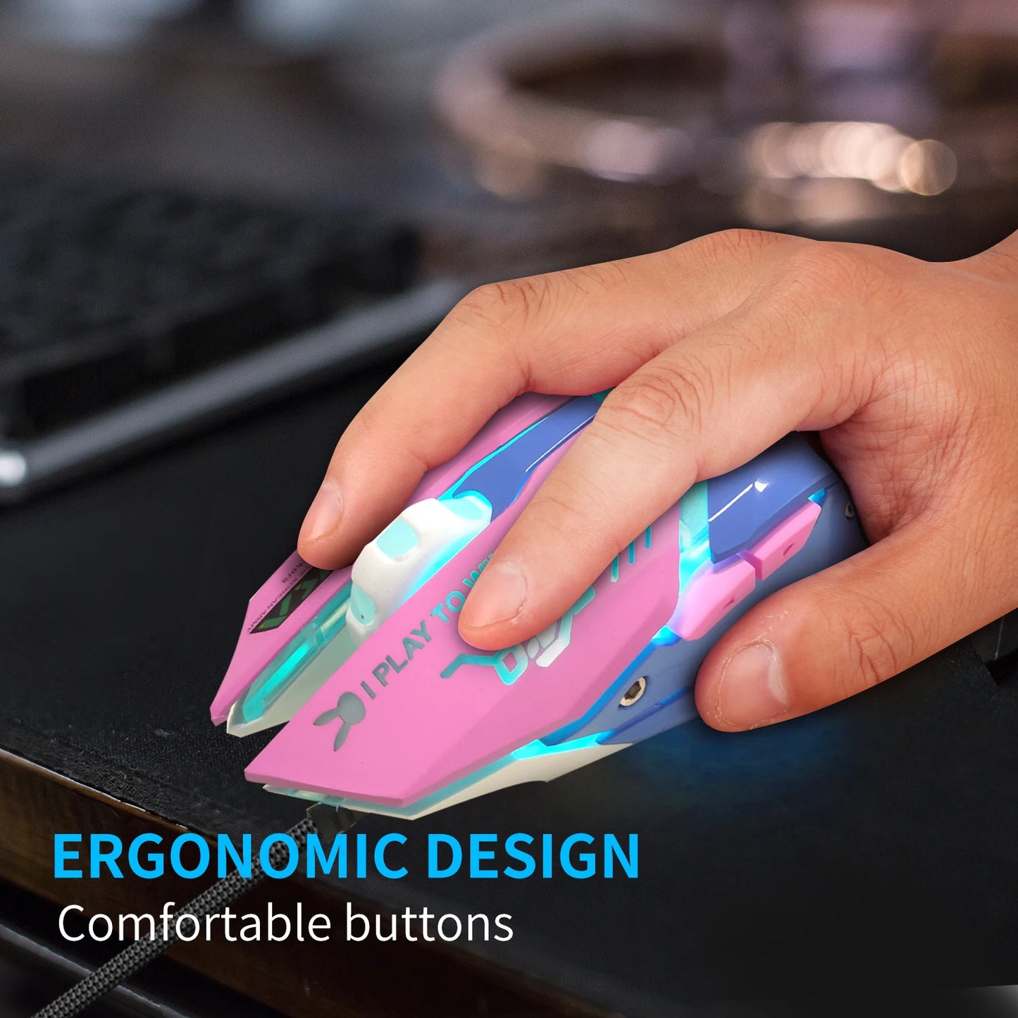 mouse gamer para-Todo Tipo de pc o laptops