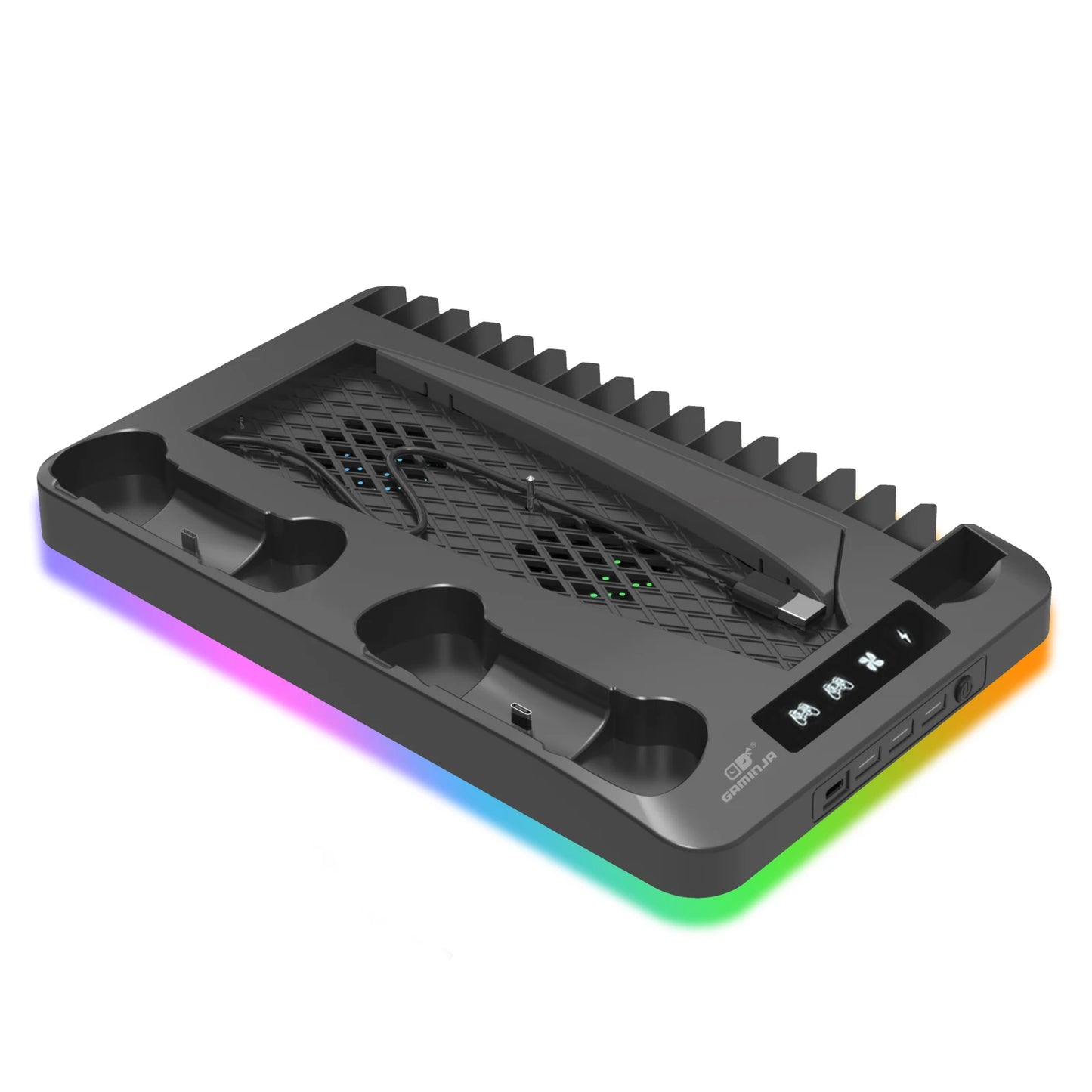 Base de refrigeracion  RGB para PS5